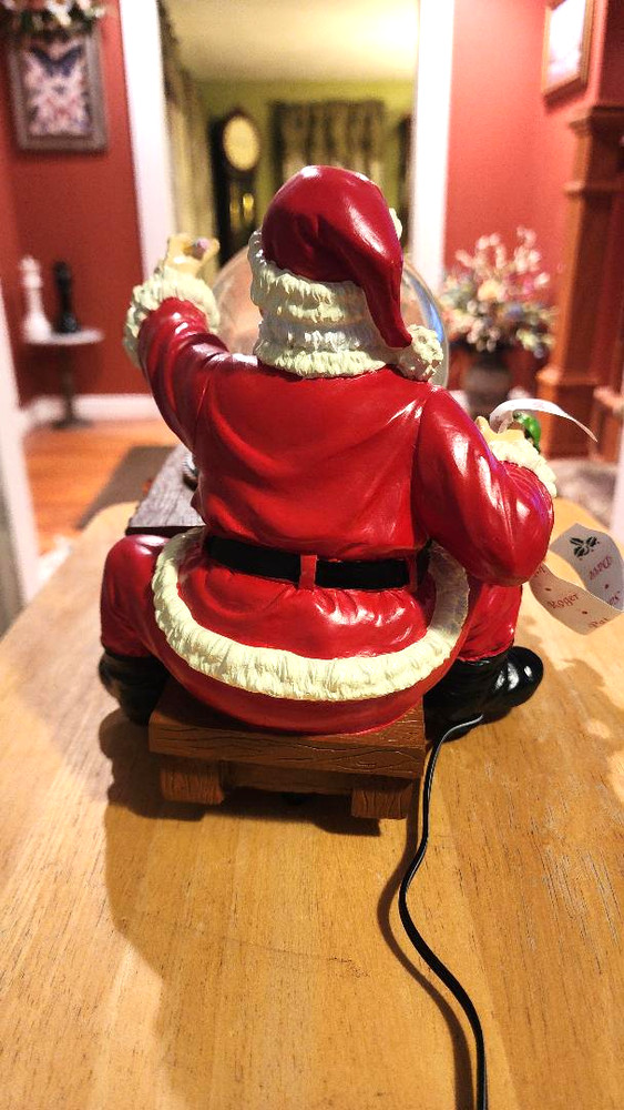 Mr. Christmas Santa's Workshop Snowglobe