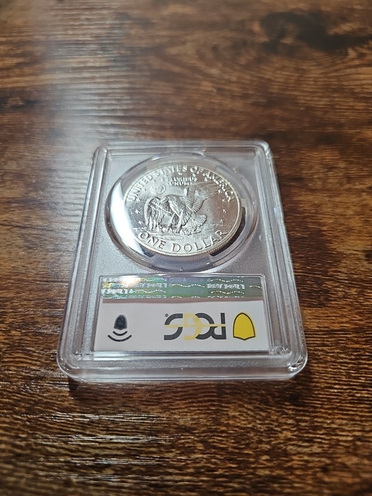 1971-S $1 PCGS MS65 MS 65 Eisenhower "Ike" Silver Dollar 40%