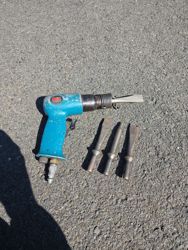Vtg MIT Michigan Industrial Tool Air Chisel Tested Working