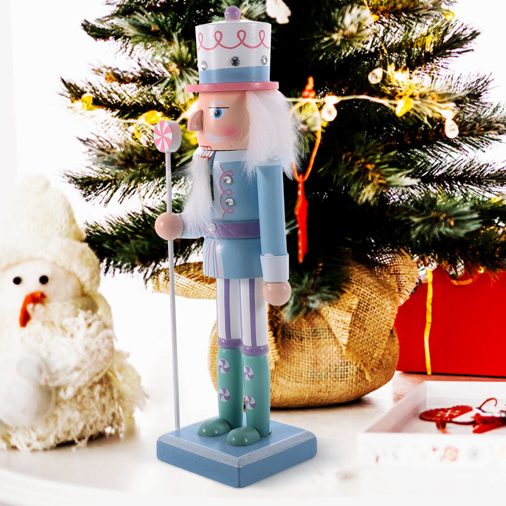 Nutcracker Christmas Decor Pastel Nutcrackers Figurine Collectors