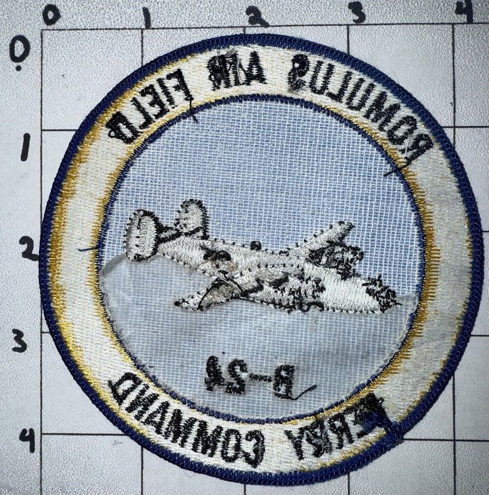 USAF Romulus Air Field B-24 Ferry Command Modern Patch (1)