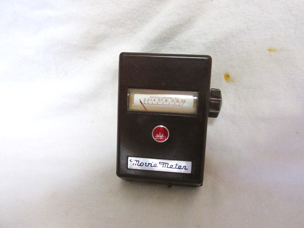 VINTAGE WALZ MOVIE METER - LIGHT METER  WORKS!