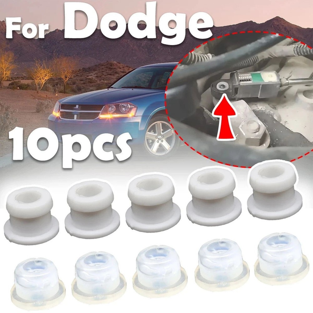 10Pcs For Dodge Avenger 2008-2014 Automatic Shifter Cable Linkage End Bushing