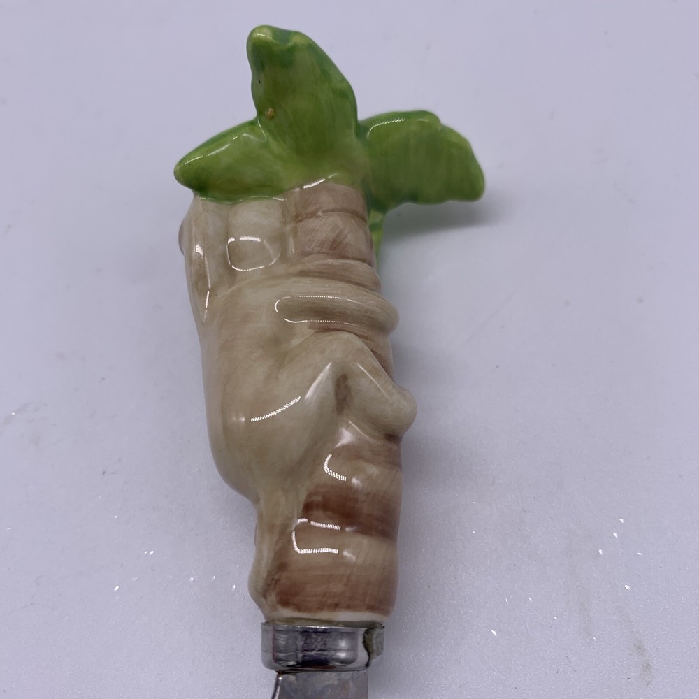 4 Tropical Spreaders Target 2008 Monkey Flower Sloth Turtle Ceramic Handle Cute