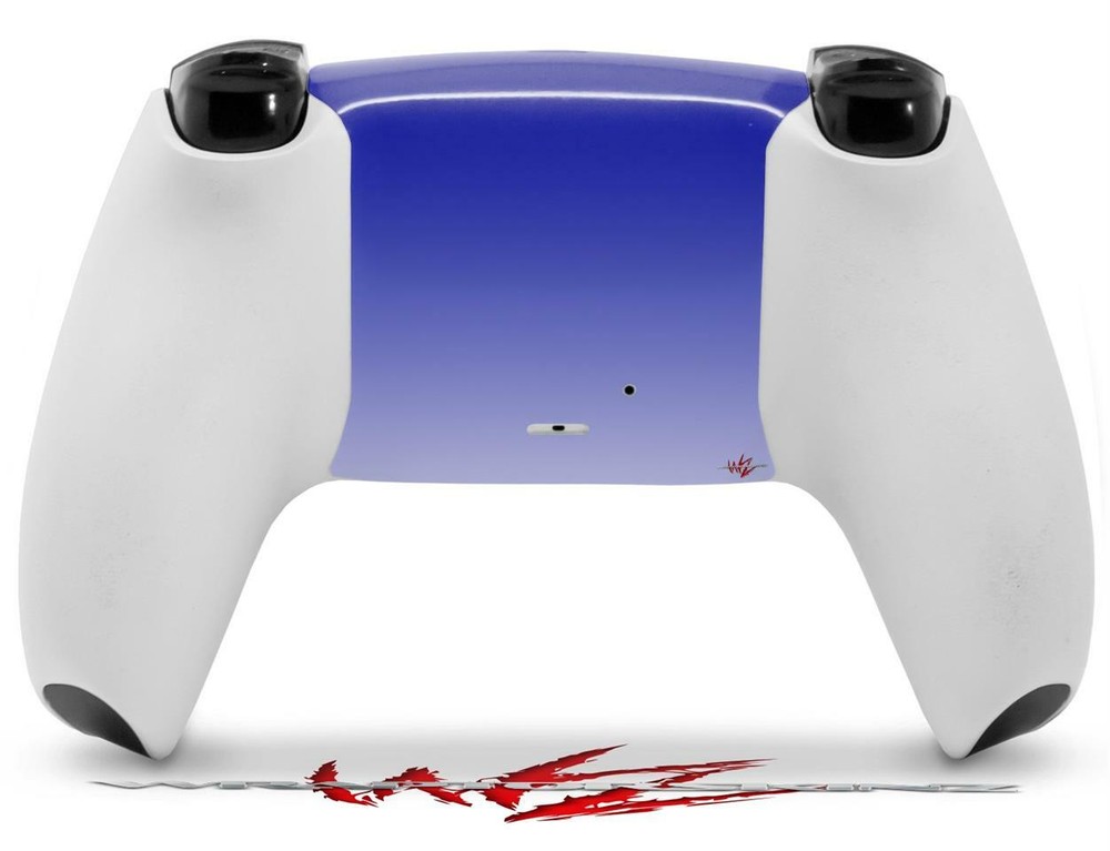 Skin Sony PS5 Controller Smooth Fades White Blue
