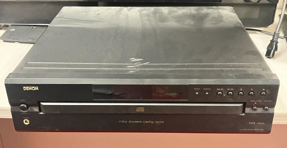 Denon DCM-290 5 CD Compact Disc Changer Player