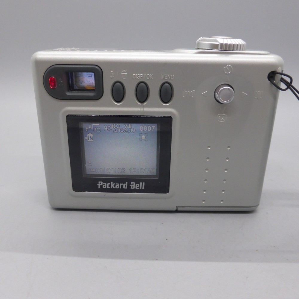 Packard Bell DSC-220 2.0MP Compact Digital Camera Silver Tested