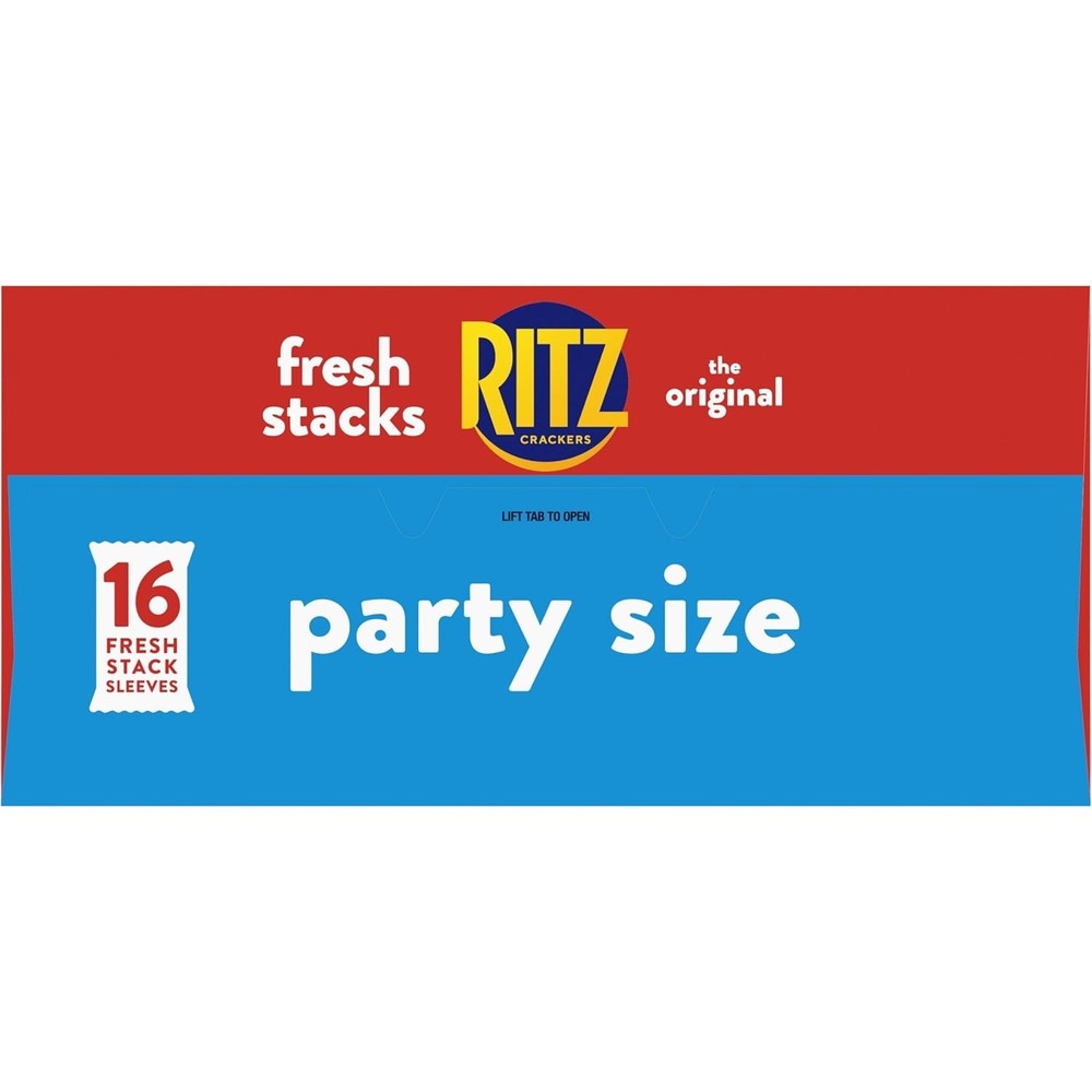 RITZ Fresh Stacks Original Crackers, Party Size, 23.7 oz (16 Stacks)