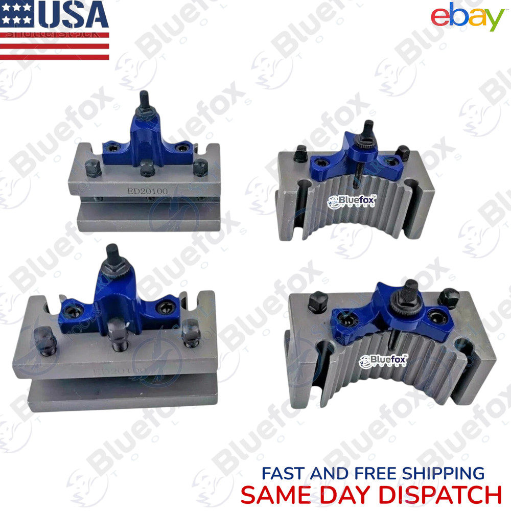 4 PCS ED20100 Turning Tool Holders 4 E5 Or E Multifix Quick Change Tool Post