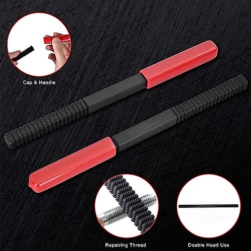 42-Piece Thread Chaser Set, Thread Restorer Rethreading Kit, Thread Repair