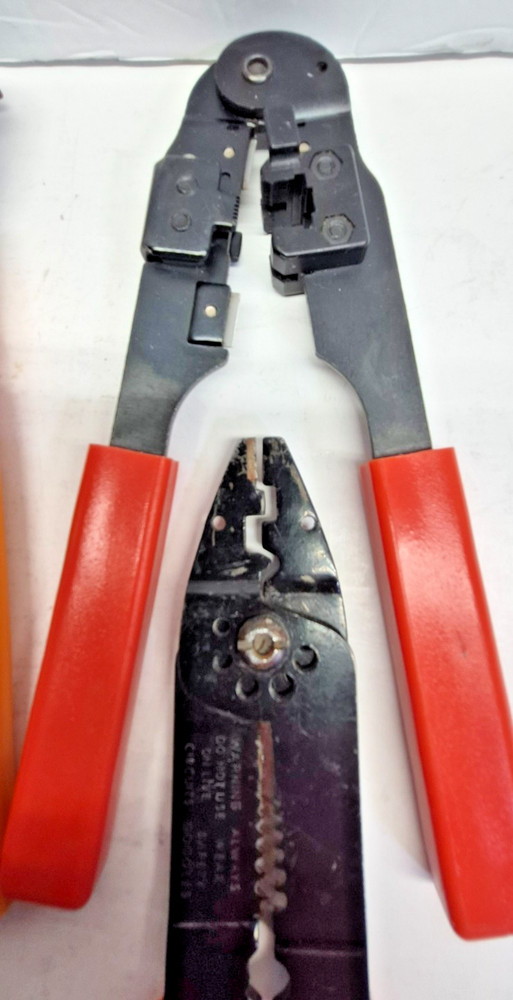 4 Network Cable Modular Crimper/Cutter/Stripper & Ratch Crimping Tools