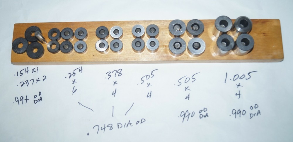 Precision Setup Blocks, Risers, Spacers, 25 Pieces, Precision Grinding Tooling