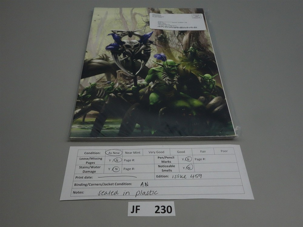White Dwarf: 459 Subscriber Cover Sealed (Games Workshop)