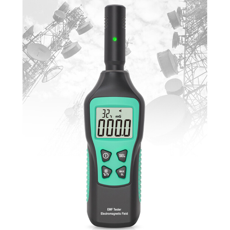 Handheld High Precision Electromagnetic Radiation Detector Tool EMF Meter