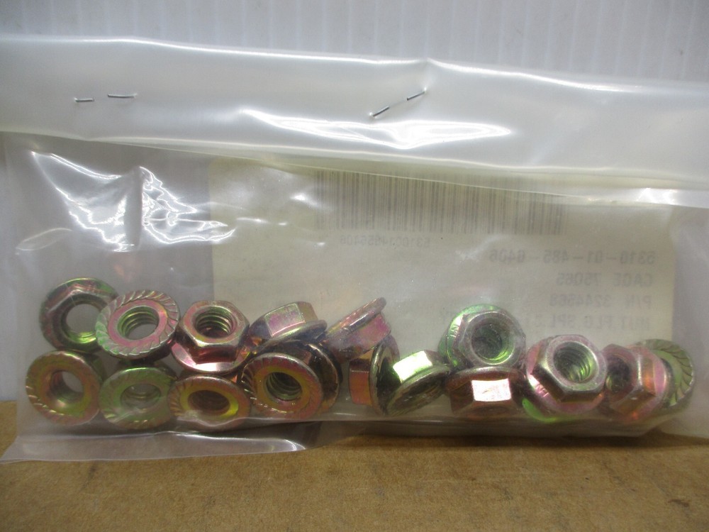 20 OSHKOSH #3244568 SELF LOCKING NUTS