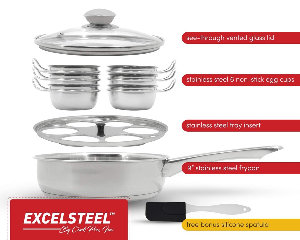 Non Stick Easy Use Rust Resistant Home Kitchen Breakfast Brunch Induction Cookto