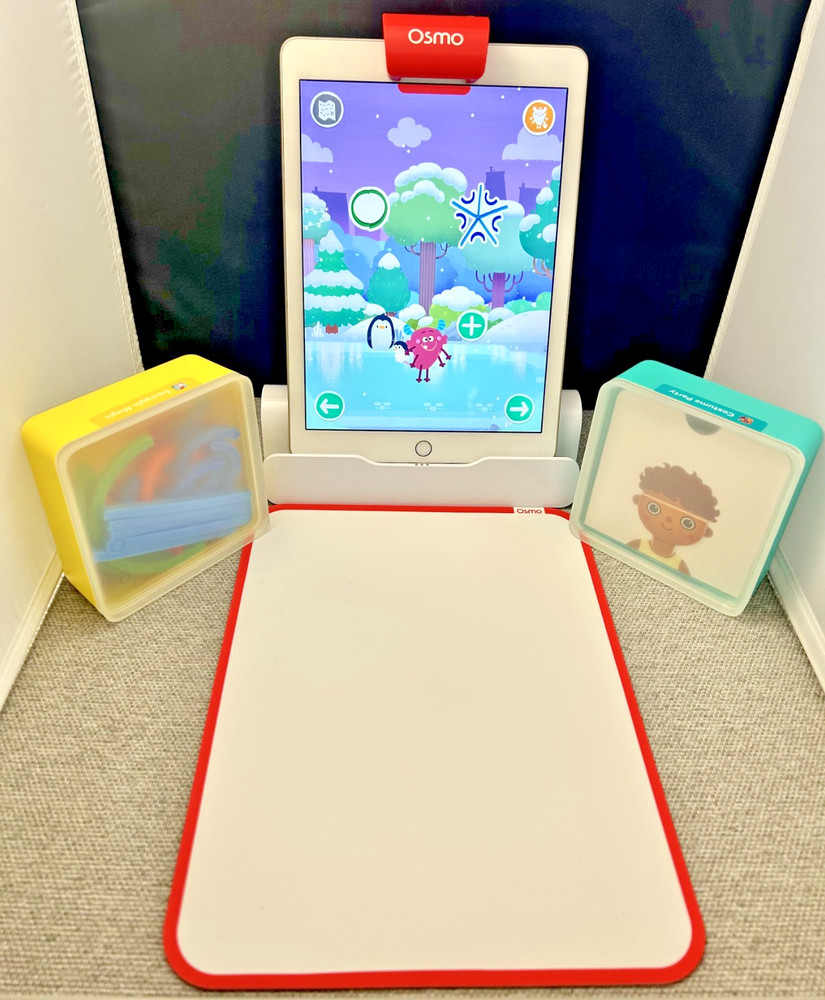 Osmo Little Genius Starter Kit for iPad Ages 3–5 | Early Math | Complete Set