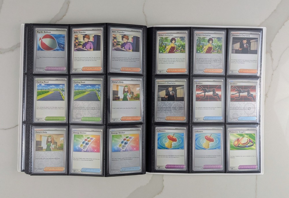 Pokémon 151 Partial Master Set w/ Binder + Promos!