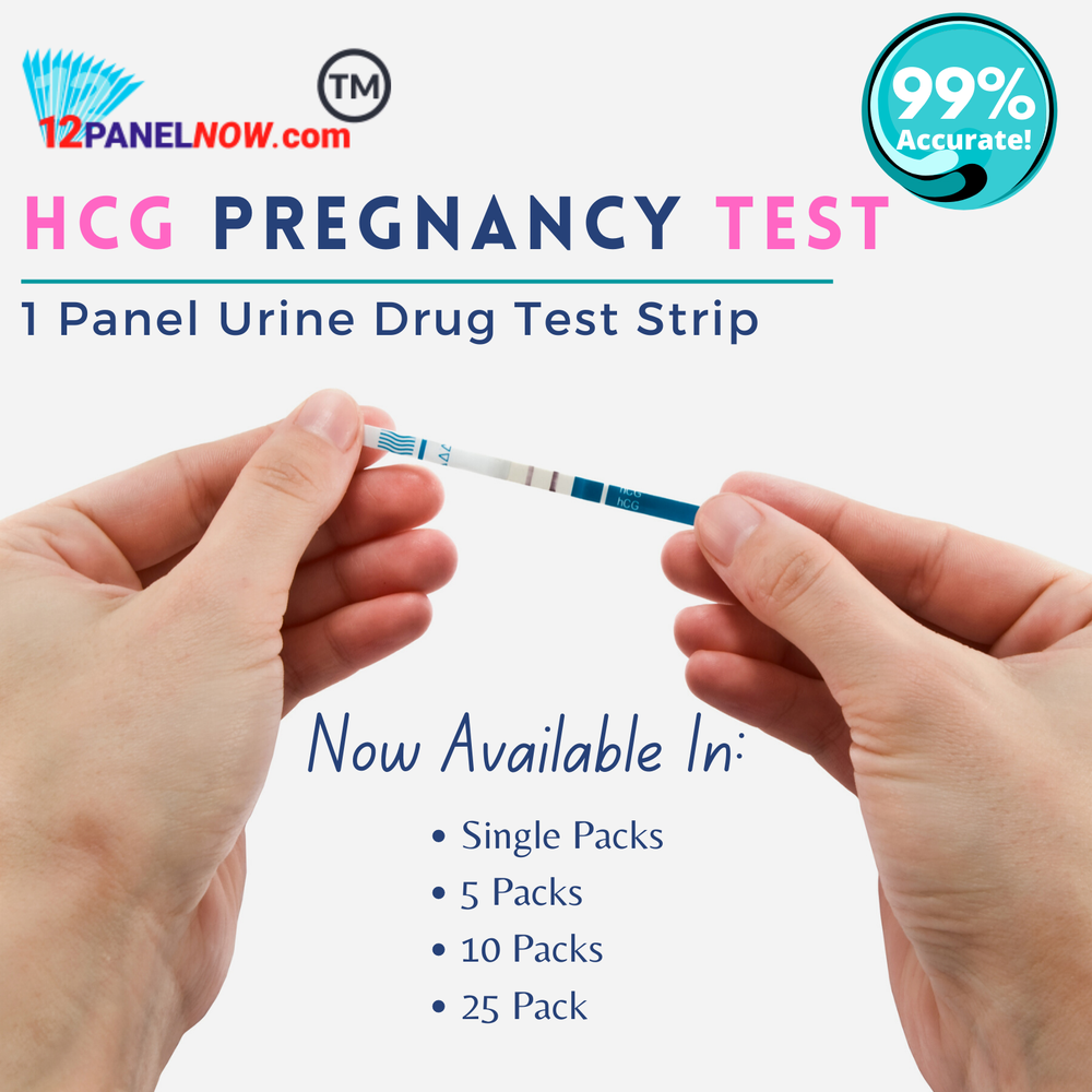 [25 Pack] Pregnancy Strips (HCG Test) CLIA & FDA Approved - Multi-Pack Quantity