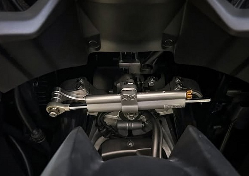 steering damper support for yamaha tmax t-max 530 560 2017+ ohlins hyperpro
