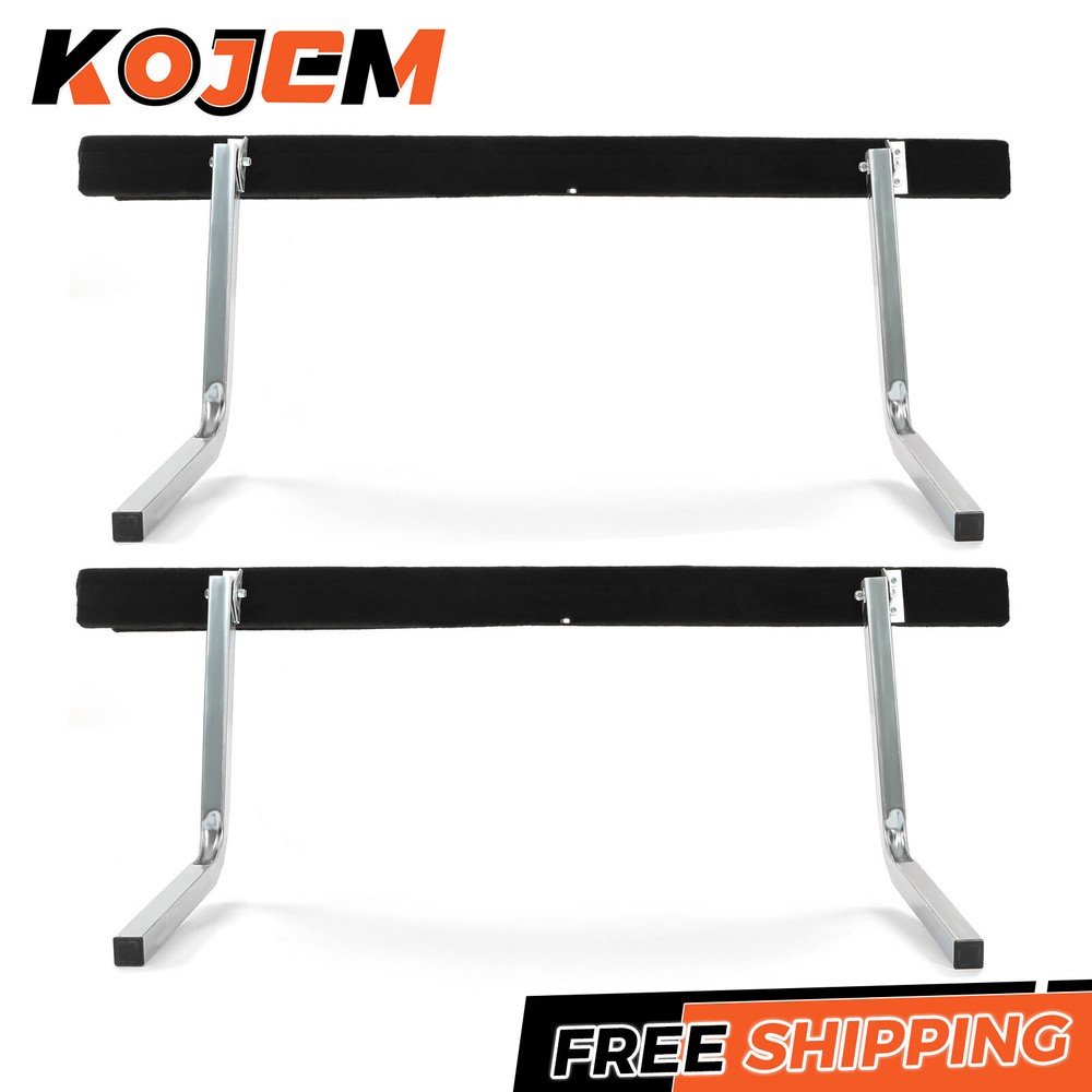 5' Adjustable Boat Trailer Guide Bunk Board Bunkboard Guide-On Rails Zinc-Plated