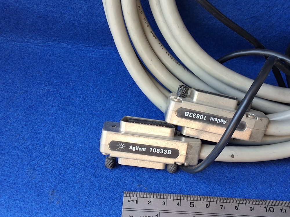 National Instruments GPIB-USB-HS Interface Adapter w/ Agilent 10833B cables.