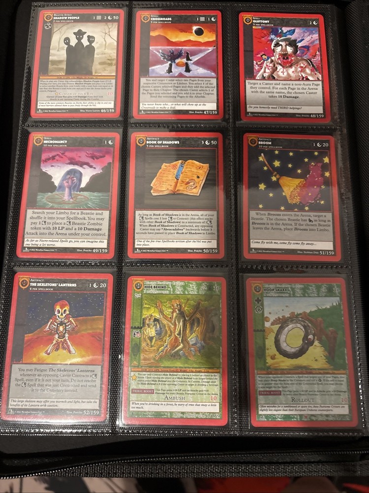 MetaZoo CCG First And Second Edition Mixed Incomplete Set