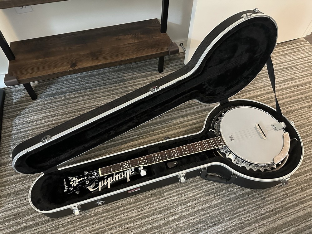 Epiphone MB-200 5-String Banjo w/ Hard Case