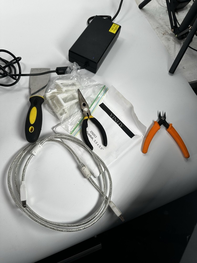 Tiertime UP Mini 3D Printer Used Powers On Untested Otherwise With Box Cables