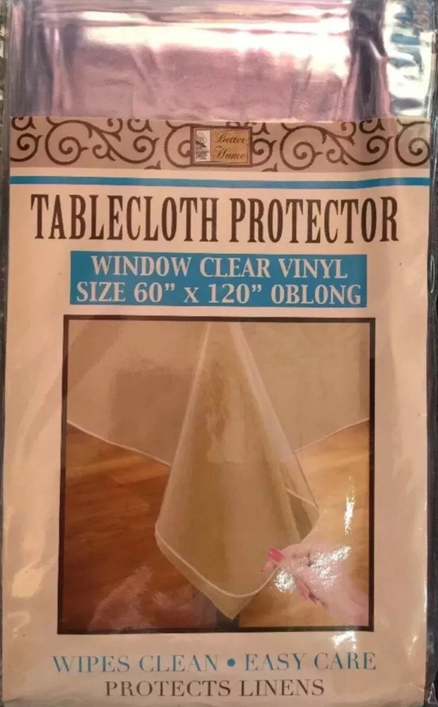 Clear THICK Vinyl Plastic Table Protector - ( VARIOUS SIZES)