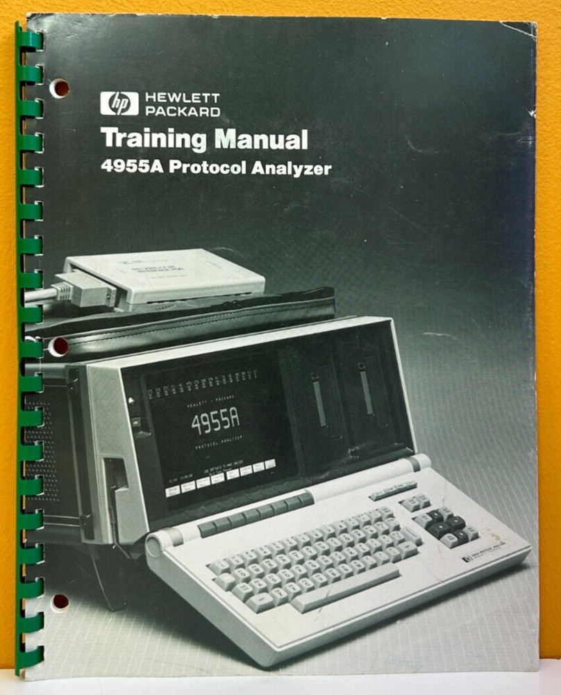 HP / Agilent 18143-94001 1984 4955A Protocol Analyzer Training Manual.