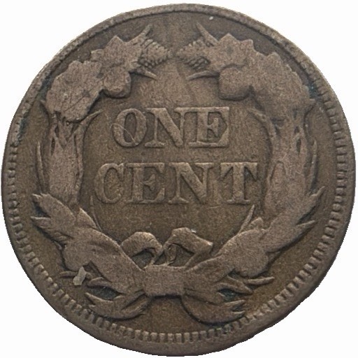 1858 Flying Eagle Cent Penny