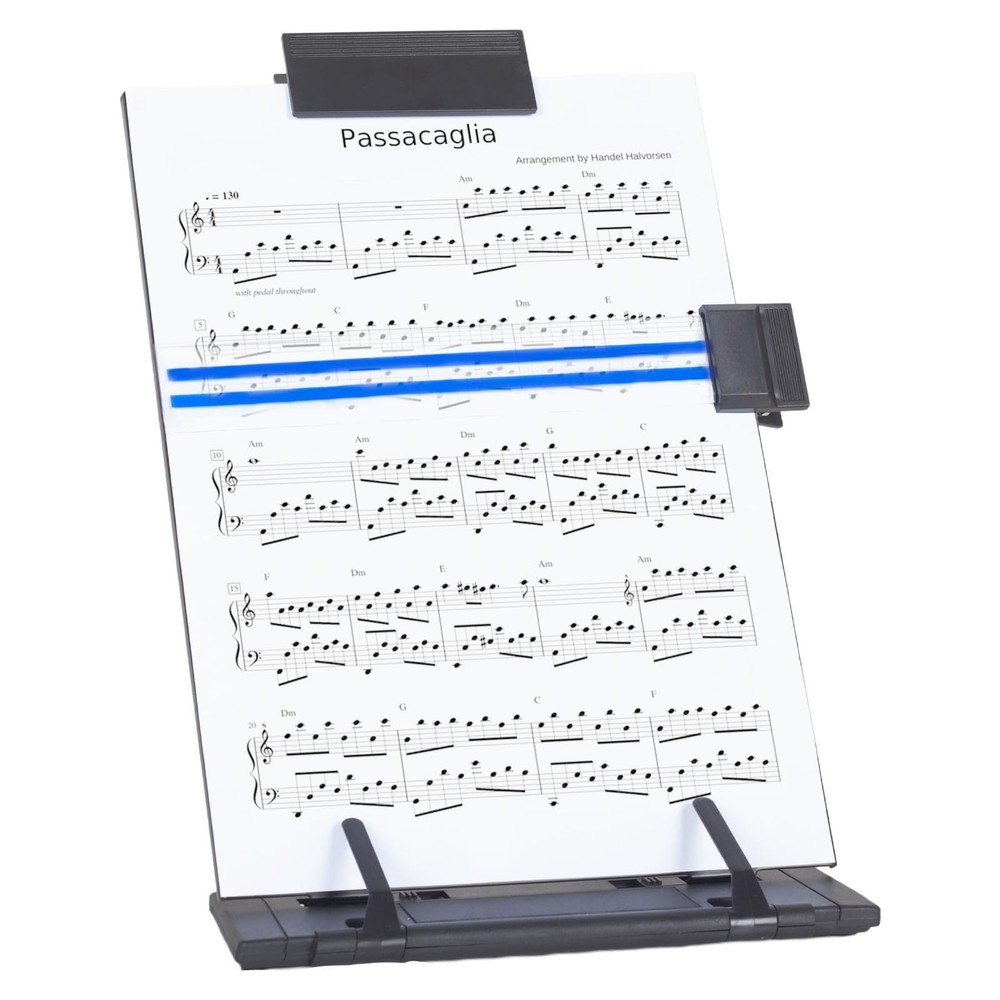 Barelove Document Holder Paper Stand With 7 Adjustable Positions, Blac