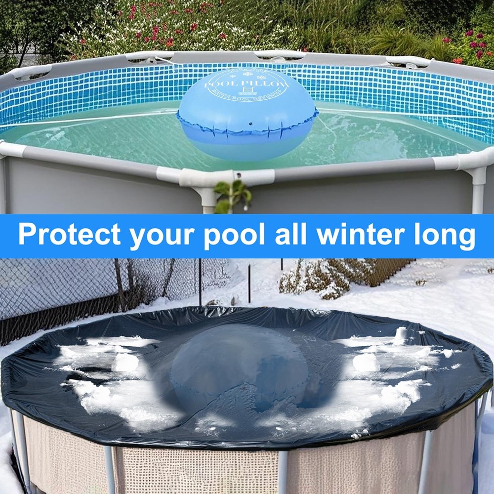 Pool Pillows for Above Ground Pools, Ultra Thick & Durable Resistant