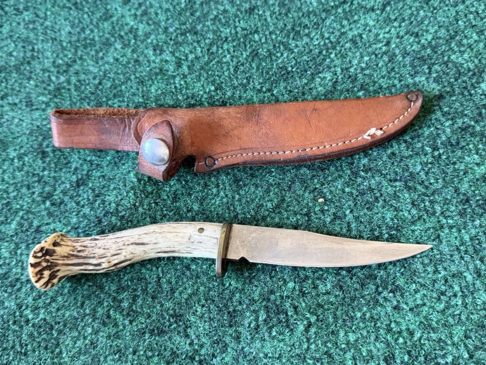 Antique Stag Handmade Knife