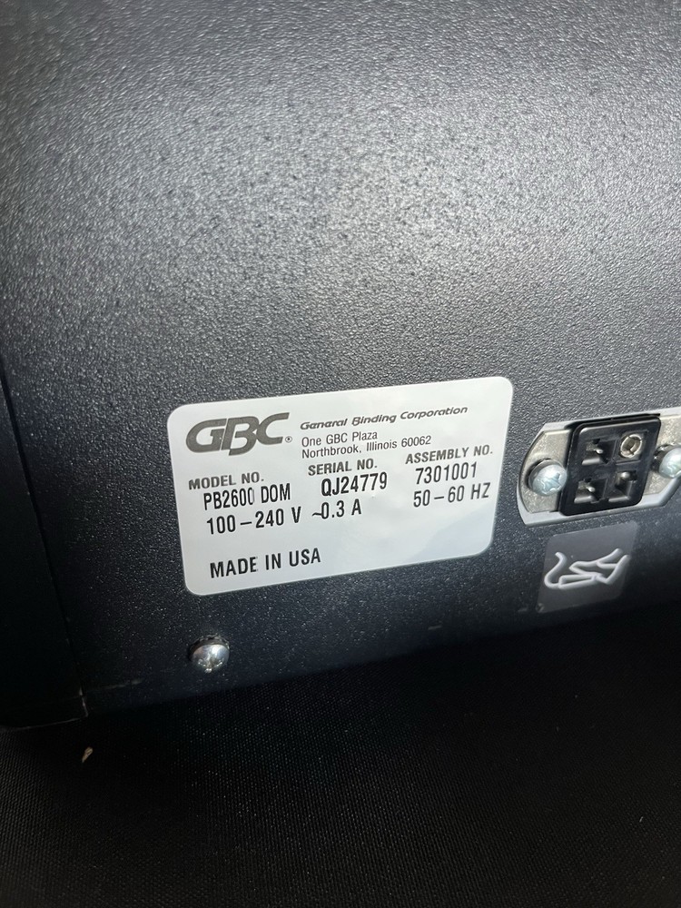GBC Electric Binder Modular Series PB2600