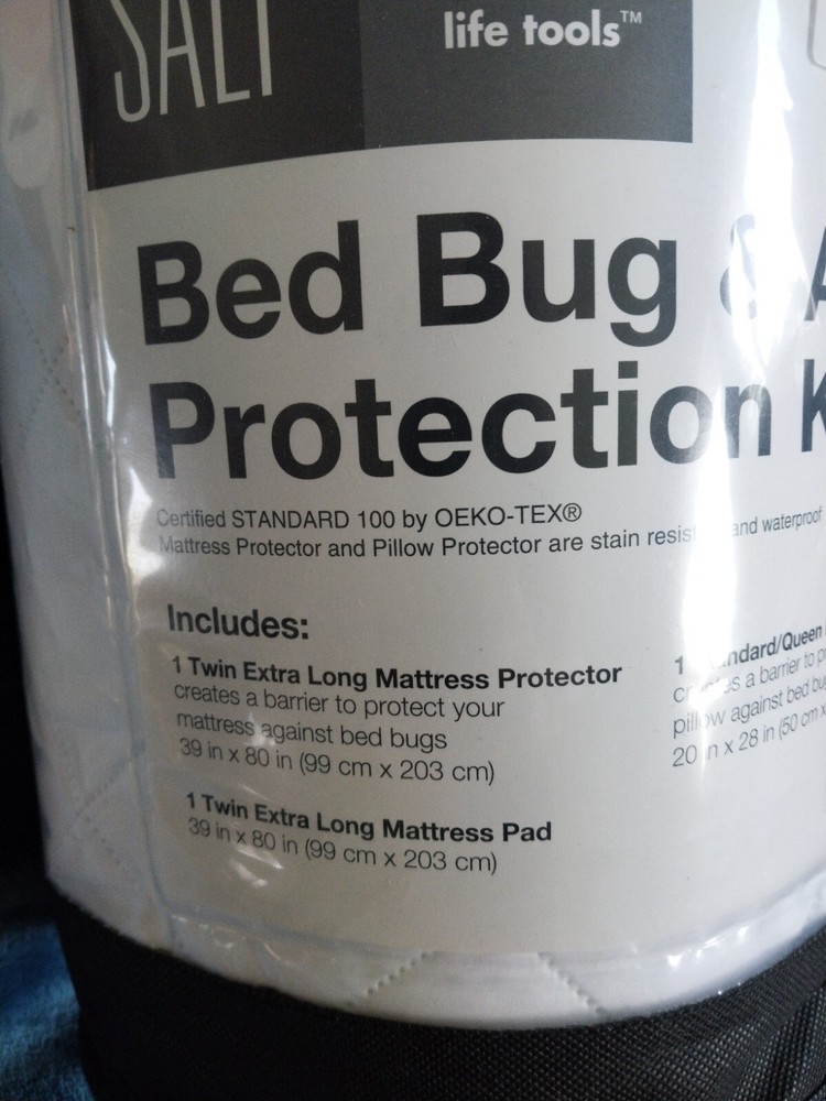 Bed Bug & Allergy Protection Mattress Pad, Mattress Protector & Pillow Protector