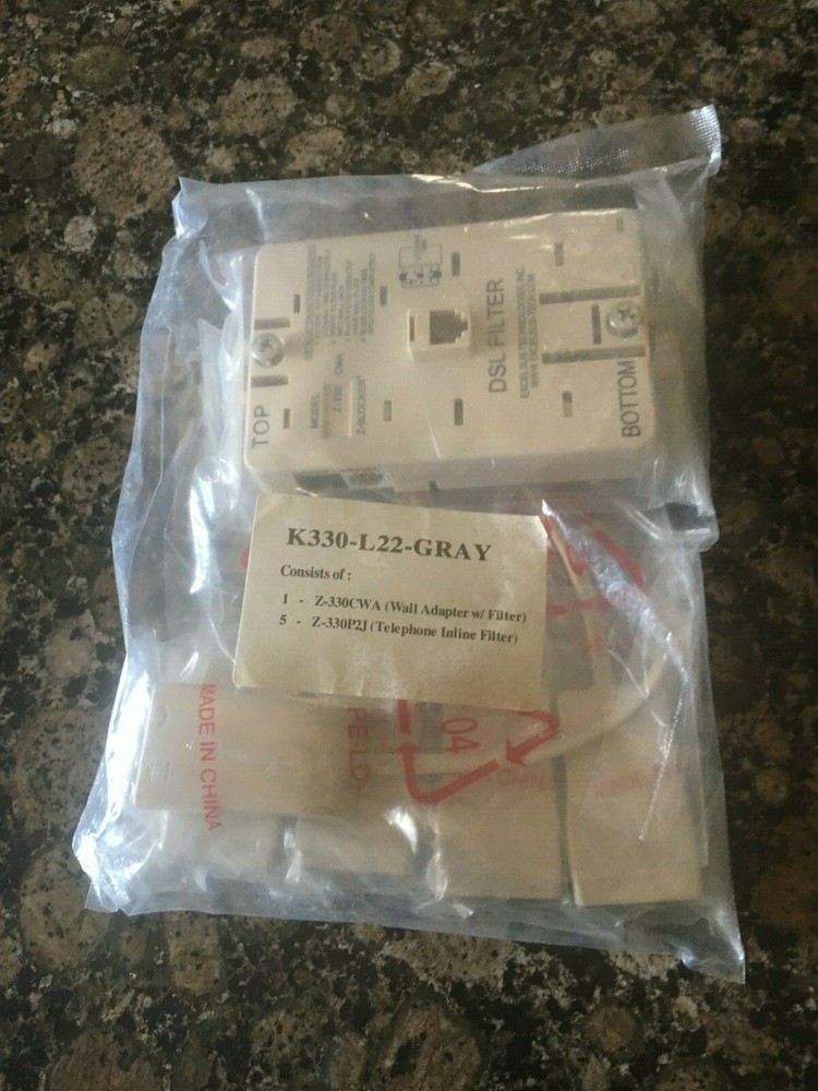 Z-330 CWA DSL FILTER WALL MOUNT & Telephone Inline Filters