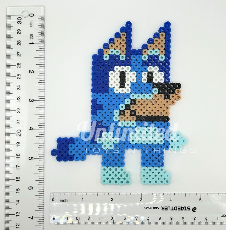 Perler Art Bluey Sprites