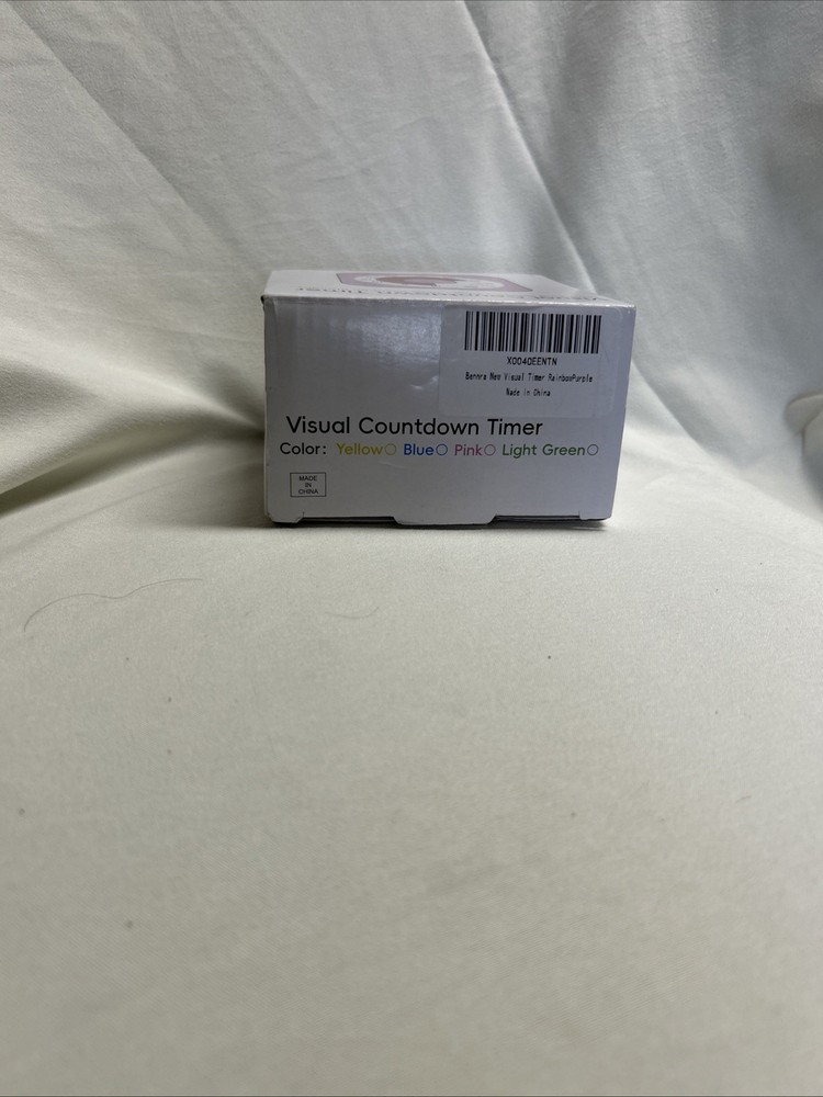 Rainbow Visual Countdown Timer 60-Minute Ultra Long Standby Time (Purple)
