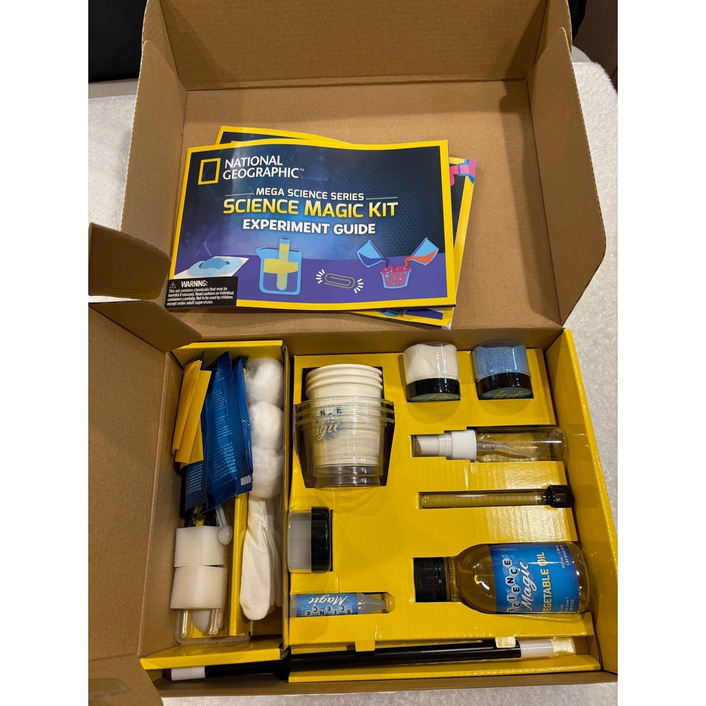 National Geographic Mega Science Magic Kit - 50 Experiments & STEM Tricks