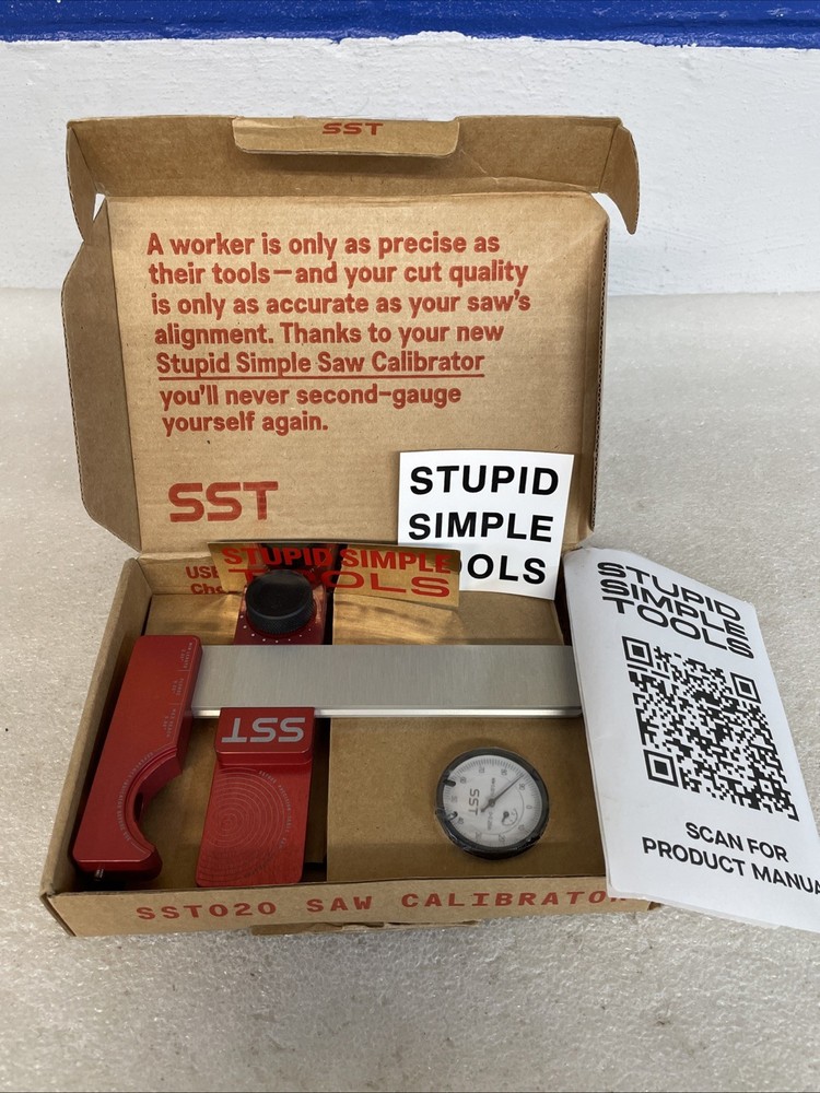 SST Precision Saw Calibrator Tool SST020 New Opened Box