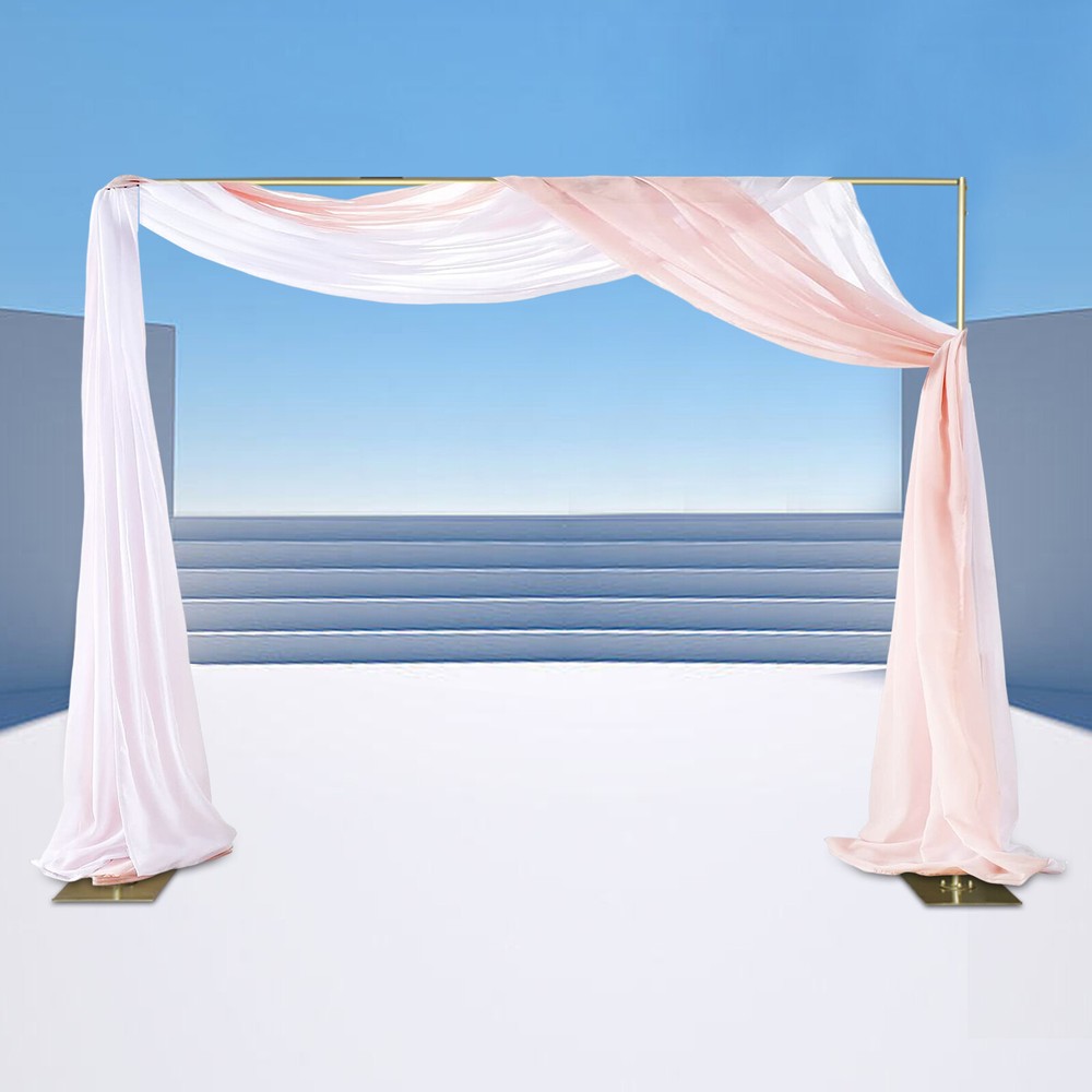 3x3m Heavy Duty Backdrop Stand Height Adjustable Pipe and Drape Backdrop Stand