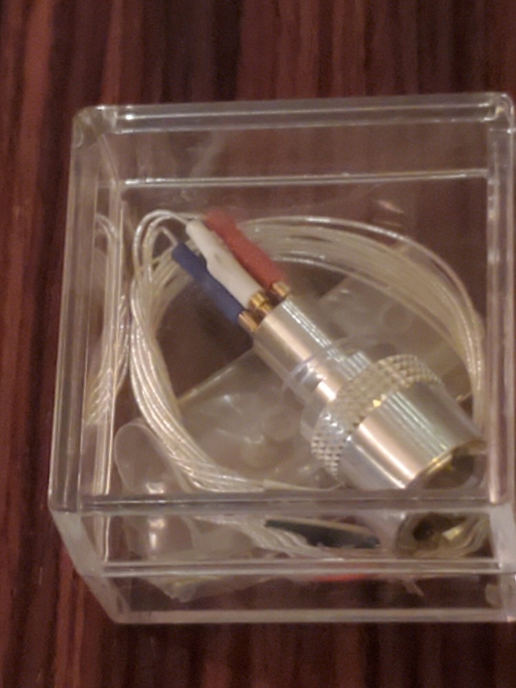 Technics SL-1200 + Others Tonearm Bayonet Socket Connector + Silver Tonearm Wire