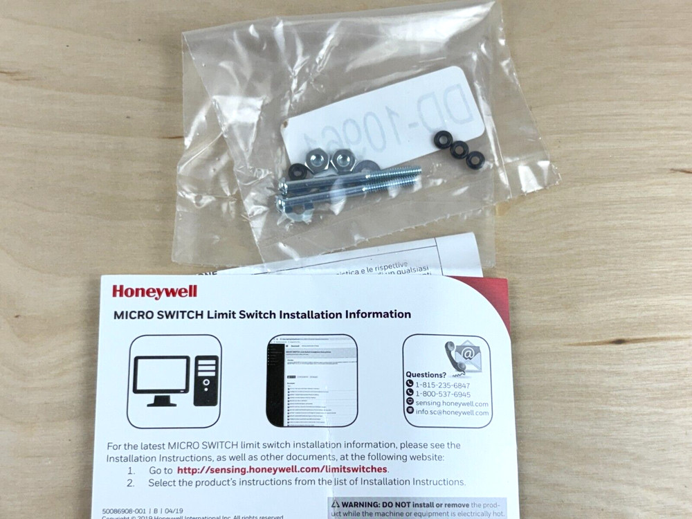 Honeywell BZE6-2RN Micro Switch, Limit