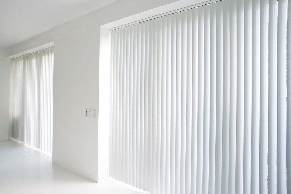 Vertical Blind Headrail Custom Made to Your Size & Stack