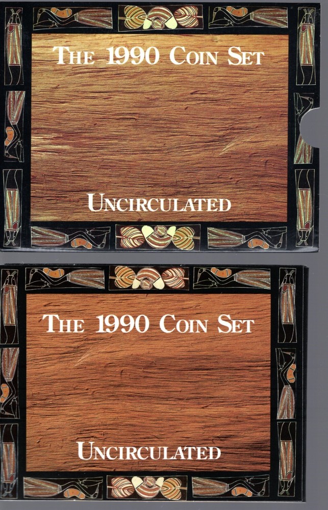 AUSTRALIA 1990 UNCIRCULATED MINT COIN SET KM#MS23