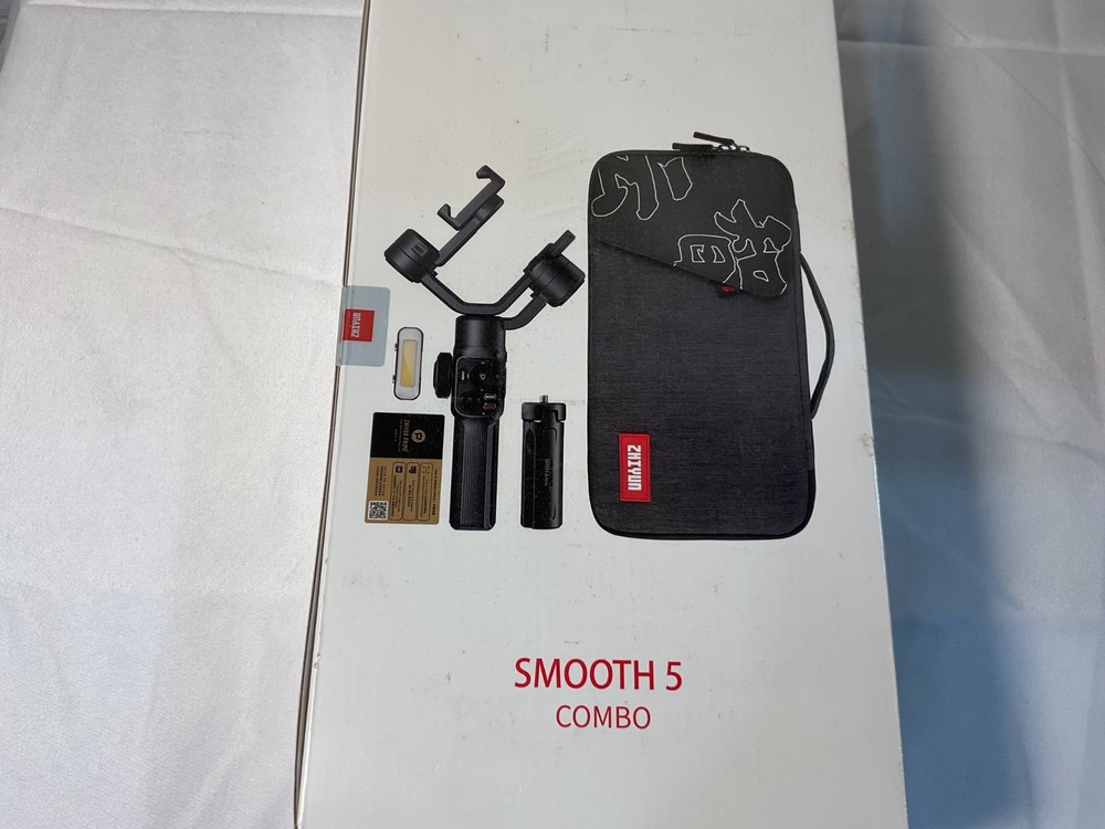 Zhiyun Smooth 5 Combo Kit 3-Axis Smartphone Gimbal Stabilizer for iPhone Android