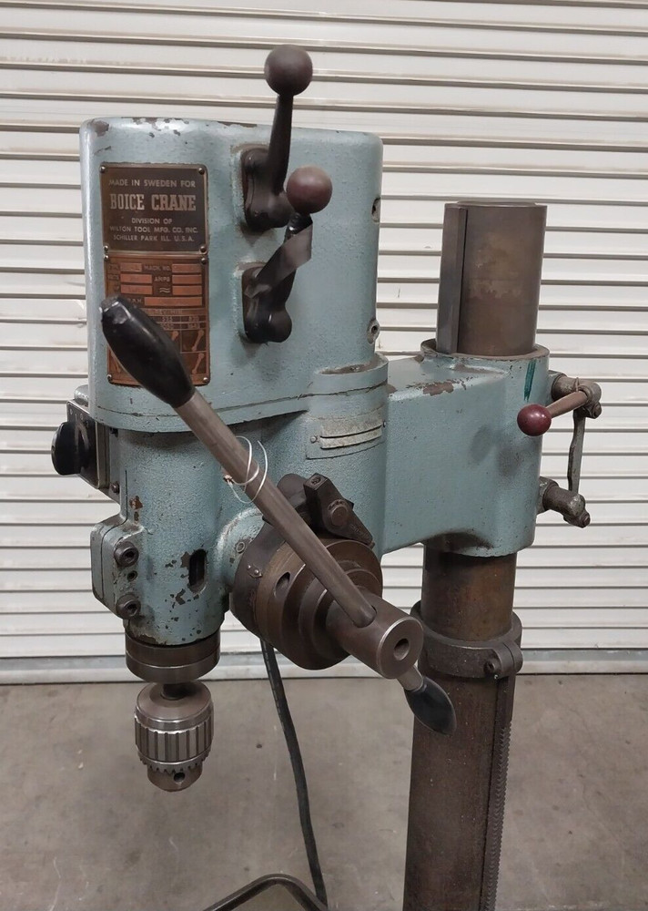 Boice Crane Gear Head Drill Press