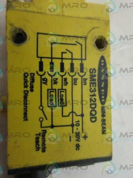 BANNER ENGINEERING SME312DQD PHOTOELECTRIC SENSOR UNMP